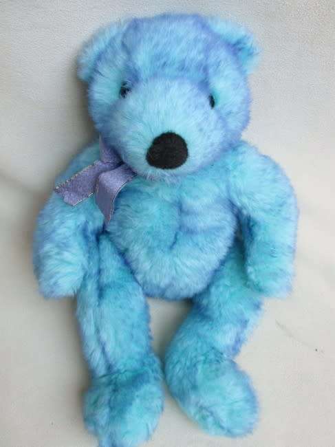 A LARGE 37CM TALL TY BEAR - STUNNING COLOUR!!