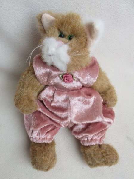 POUNCER - THE SPECIAL TY ATTIC TREASURES FULLY JOINTED CAT IN ORIGINAL OUTFIT!!