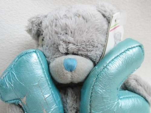 CUTE TINY TATTY TEDDY NUMBER BEAR  (ME TO YOU)  - NO. SIXTEEN!!