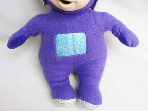 CUTE 36CM TALL TELETUBBIE - TINKY WINKY WITH OPEN/CLOSE EYES!!