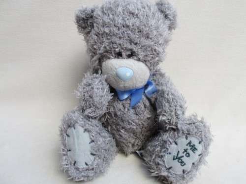 A LARGER TATTY TEDDY  (ME TO YOU) - WITH BLUE BOW!!