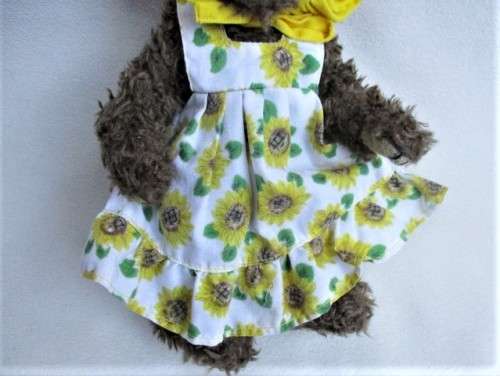 SUSANNAH - THE CUTE FULLY JOINTED TY ATTIC TREASURES SUNFLOWER BEAR!!