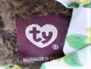 SUSANNAH - THE CUTE FULLY JOINTED TY ATTIC TREASURES SUNFLOWER BEAR!!