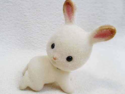 TWO SYLVANIAN FOREST FAMILY CHOCOLATE BUNNIES!!