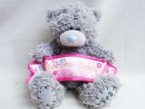 CUTE TATTY TEDDY  (ME TO YOU) HOLDING A 'SOMEONE SPECIAL' BANNER!!