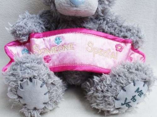 CUTE TATTY TEDDY  (ME TO YOU) HOLDING A 'SOMEONE SPECIAL' BANNER!!