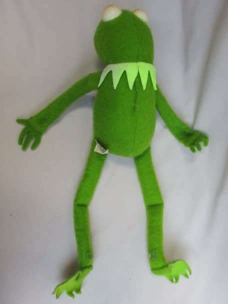 SO SPECIAL!! A VINTAGE 1976 LARGE, POSEABLE FISHER PRICE JIM HENSON KERMIT THE FROG FROM THE MUPPETS