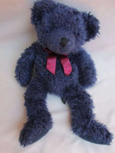 BARNABY AND BEARBERRY - TWO RUSS BERRIE BEARS WITH A 'MUCH LOVED' AIR