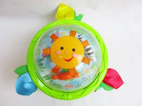A CUTE 2007 FISHER PRICE ROLY POLY CHIME BALL IN GREAT CONDITION