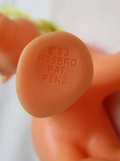 FOR LIVIA ONLY - HASBRO G1 MY LITTLE PONY - APPLEJACK - 1983 PAT PEND - HONG KONG