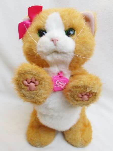 THIS IS DAISY - THE HASBRO FUR REAL PLAYS-WITH-ME KITTY IN GREAT WORKING CONDITION