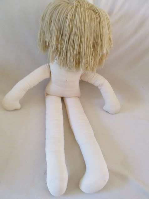 ENORMOUS 79CM TALL VINTAGE RAG DOLL - THE COLLECTABLE KIND!!