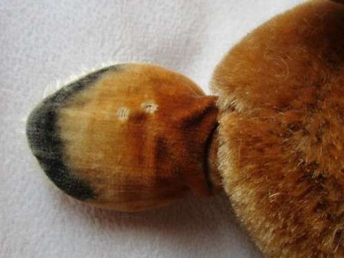 A VINTAGE 1950's/60's STEIFF MOHAIR  FAWN DEER