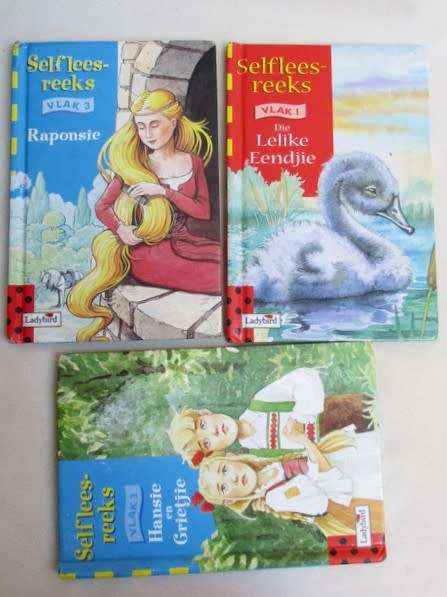DRIE LADYBIRD EN DRIE FANTASI SELF LEES BOEKIES