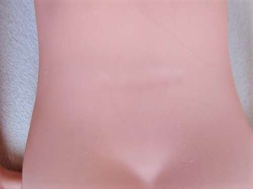 A VINTAGE DOLL WITH EXQUISITE FURGA SIMONA-LIKE LOOK - MARKED 'SAD' ON BACK OF HEAD!!