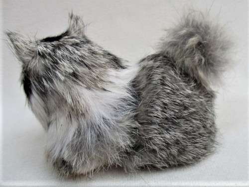 THE CUTEST TINY CAT MADE FROM ARTIFICIAL 'REAL FUR'