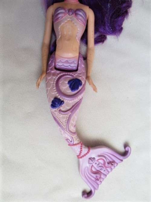 STUNNING MATTEL BARBIE FAIRYTOPIA PURPLE MERMAID DOLL
