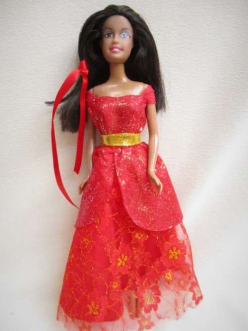 A VERY WELL MADE BARBIE-LIKE BLACK FASHION DOLL