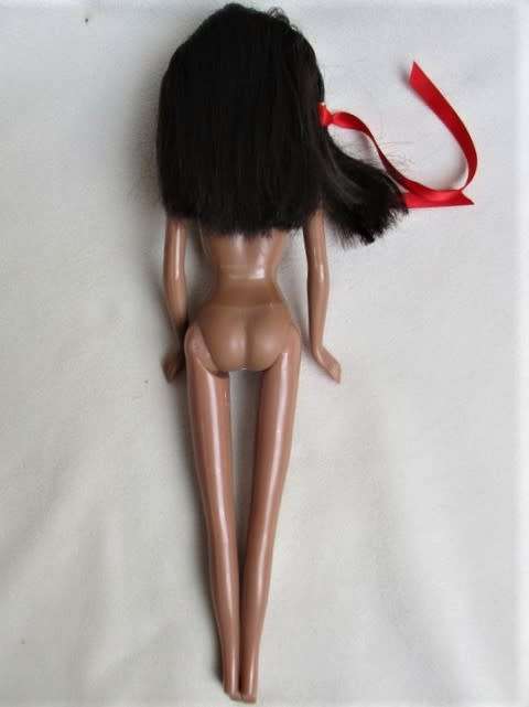 A VERY WELL MADE BARBIE-LIKE BLACK FASHION DOLL