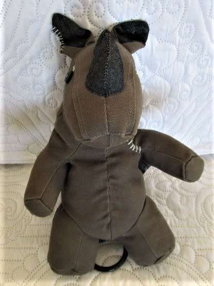 FOR THE FASHION CONSCIOUS BABY - A COLLECTABLE G-STAR RAW PULL-STRING MUSICAL RHINO