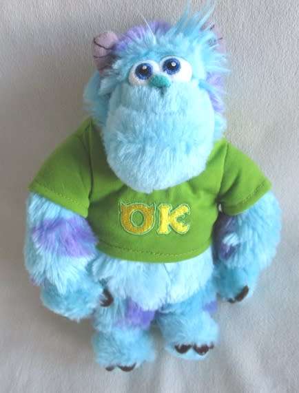 CUTE DISNEYLAND, PARIS SULLY SULLIVAN FROM DISNEY'S MONSTERS INC