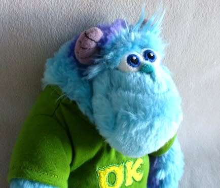 CUTE DISNEYLAND, PARIS SULLY SULLIVAN FROM DISNEY'S MONSTERS INC
