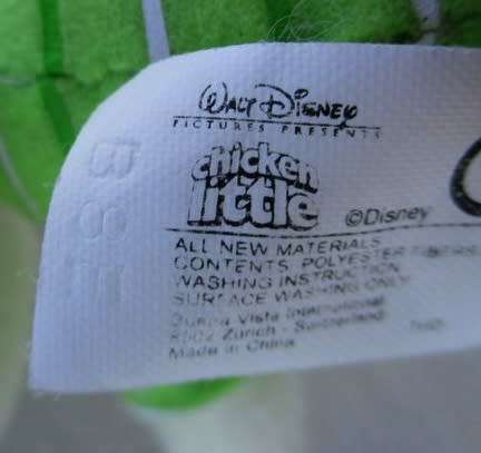 RELISTED - CUTE DISNEY CHICKEN LITTLE
