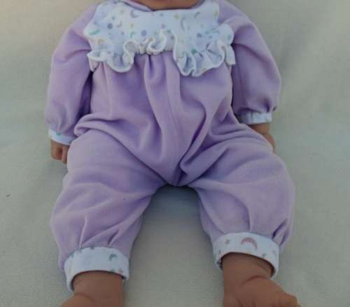 A LARGE VERY COLLECTABLE 53CM TALL 'KINGSTATE' BABY DOLL WITH THE SWEETEST MOUTH - GREAT CONDITION