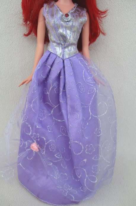 A MATTEL BARBIE DISNEY PRINCESS - ARIEL WITH GORGEOUS RED HAIR