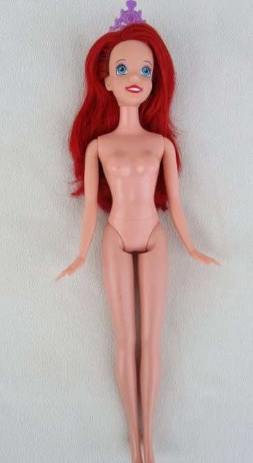 A MATTEL BARBIE DISNEY PRINCESS - ARIEL WITH GORGEOUS RED HAIR