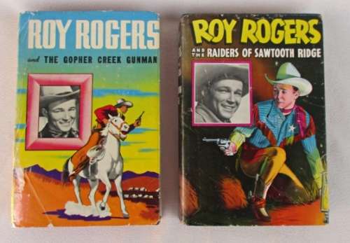 WHO REMEMBERS ROY ROGERS THE SINGING 'KING OF THE COWBOYS'? TWO AUTHORISED EDITIONS FROM 1945 & 1946