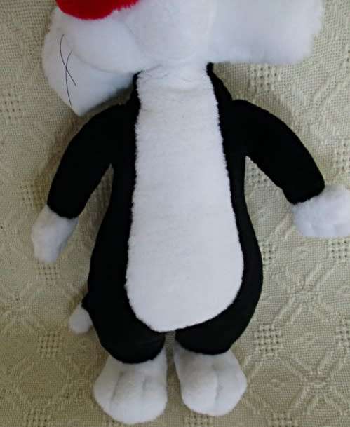 A NICE SIZED 40CM TALL SYLVESTER FROM LOONEY TUNES' TWEETY AND SYLVESTER!!