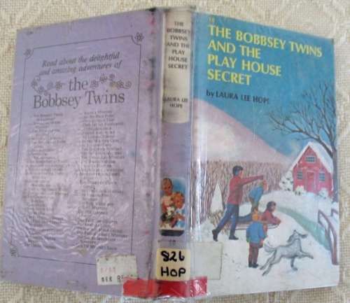 1968 HARDCOVER - THE BOBBSEY TWINS AND THE PLAY HOUSE SECRET BY LAURA LEE HOPE!!