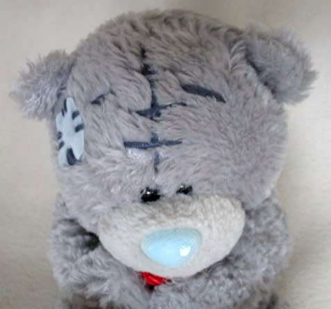 CUTE TATTY TEDDY  (ME TO YOU) HOLDING A TINY RED ROSE!!