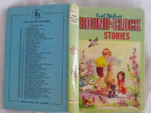 1963 - ENID BLYTON HARDCOVER - ROUND THE CLOCK STORIES