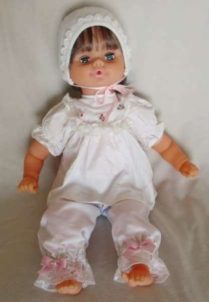 JUST THE SWEETEST 48CM TALL VINTAGE BABY DOLL!!