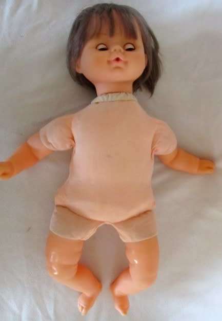 JUST THE SWEETEST 48CM TALL VINTAGE BABY DOLL!!