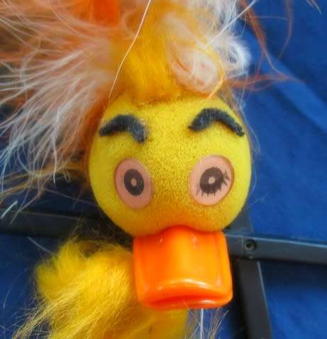 SO SPECIAL!! A VINTAGE 1970's WINKY BLINKY GOONY BIRD MARIONETTE! REMINDS ME OF PLOOM!