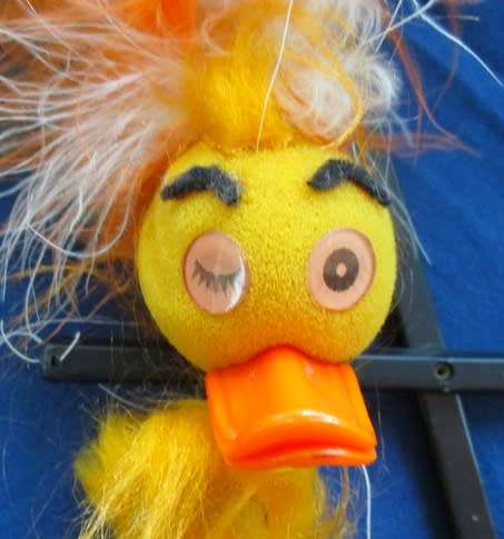 SO SPECIAL!! A VINTAGE 1970's WINKY BLINKY GOONY BIRD MARIONETTE! REMINDS ME OF PLOOM!