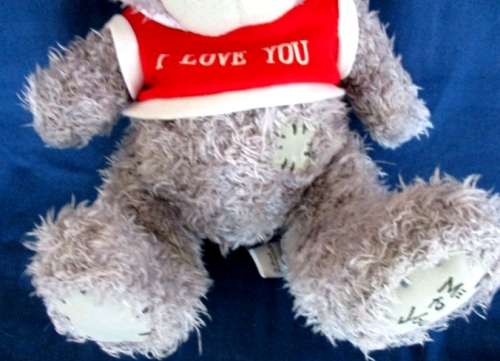 A LARGER TATTY TEDDY  (ME TO YOU) - WEARING A JAUNTY SCOTTISH BERET
