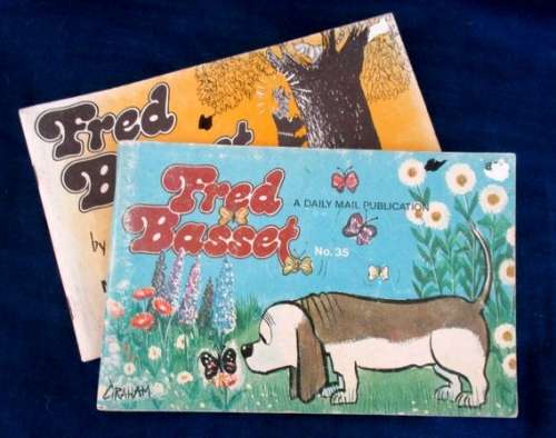 1982/83 NO.s 34 & 35 - FRED BASSET - I HAVEN'T SEEN THIS LOVABLE HOUND FOR QUITE A WHILE!