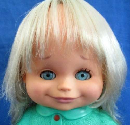 THIS IS ZIZI - THE VINTAGE SEBINO, ITALY SAVINGS BANK DOLL!