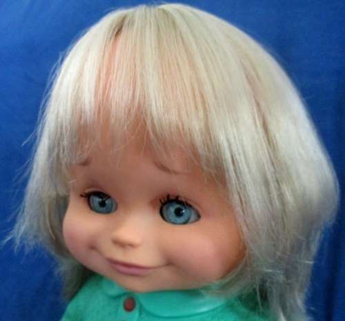 THIS IS ZIZI - THE VINTAGE SEBINO, ITALY SAVINGS BANK DOLL!