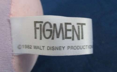 AND HERE IS A VINTAGE 1982 FIGMENT - THE WALT DISNEY WORLD RESORT'S OWN LITTLE MASCOT!!