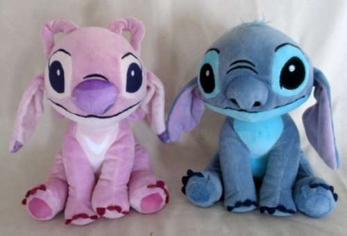 ADORABLE STITCH AND ANGEL FROM WALT DISNEY'S LILO AND STITCH