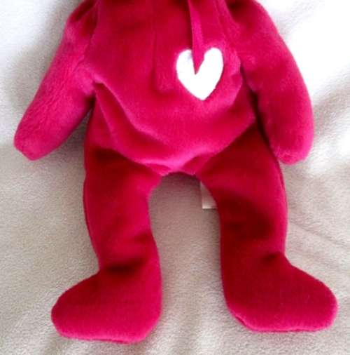 TY BEANIE BABY BEAR - VALENTINA