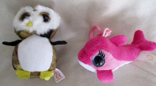 A COLLECTION OF EIGHT TY TEENIE BEANIE BOOS MADE FOR MCDONALDS