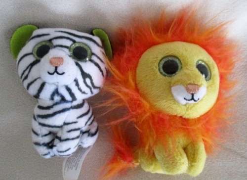 A COLLECTION OF EIGHT TY TEENIE BEANIE BOOS MADE FOR MCDONALDS