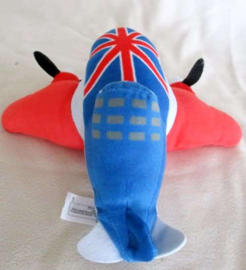 SOFT PLUSH NICOTOY DISNEY PLANE FROM DISNEY MOVIE 'PLANES' - BULLDOG