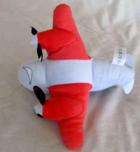 SOFT PLUSH NICOTOY DISNEY PLANE FROM DISNEY MOVIE 'PLANES' - BULLDOG